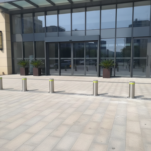 عمود حماية مروري أوتوماتيكي من الفولاذ المقاوم للصدأ مع رفع تلقائي وحماية من الاصطدام للمدارس والمجتمعات مع تحكم عن بعد - Product Image 2