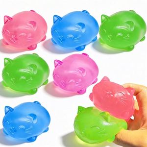 Cat-Shaped Slow Rising <b>Squishy</b> Toy Maltose Filled TPR Stress Relief Fidget for Kids Adults - Product Image 1