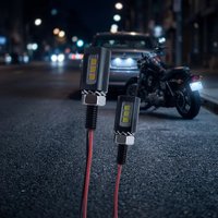 LED-Glühbirne Kennzeichenbeleuchtung 12V 24V Wasserdichte Schraublampe für Motorrad Sportbike Fender Eliminator Kit Superhell