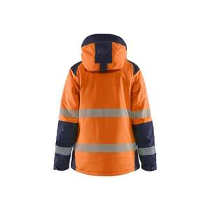 BLAKLADER - 445619875389XXXL Veste hiver haute visibilité pour femme Orange/Bleu marine-EAN 7330509857335 HI-VIS WORKWEAR - Product Image 2