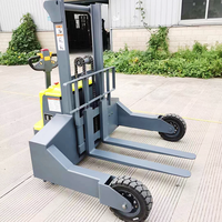 Chariot élévateur à palettes électrique de 1 tonne, tout terrain, pour entrepôts et industries