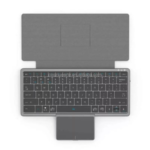 Bàn phím không dây có thể gập lại kf8700 với bàn di chuột phù hợp cho máy tính xách tay và máy tính bảng - Product Image 6