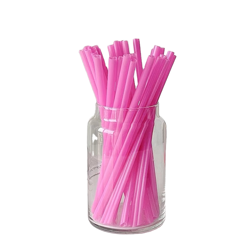 Party Grade Disposable Straws Sturdy Colorful
