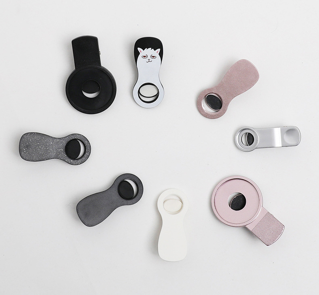 Portable Universal 17mm 37mm Thread Clip for Cell Phone Camera Assistant Lens and Effects Filters