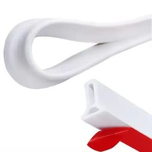 <span class=keywords><strong>Bande</strong></span> <span class=keywords><strong>d</strong></span>'étanchéité industrielle moderne en silicone QING LONG <span class=keywords><strong>pour</strong></span> portes <span class=keywords><strong>de</strong></span> <span class=keywords><strong>douche</strong></span> et fenêtres <span class=keywords><strong>de</strong></span> salle <span class=keywords><strong>de</strong></span> bain – Tailles personnalisées, résistante aux intempéries et anti-poussière - Product Image 1