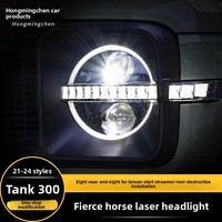 Pour Tank 300 : Ensemble de remplacement de feux de croisement à LED dynamiques, couleur compatible, nouveau phare à défilement lumineux