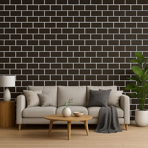 Carta da parati murale di lusso 3D PVC ignifugo e Design a prova di umidità decorazione per la casa, parete del soggiorno fonoassorbente - Product Image 2