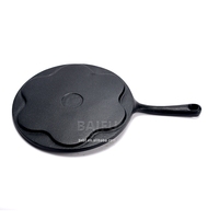 7 gâteaux antiadhésif assaisonné émaillé en fonte poêle à crêpes Silver Dollar crêpe plaque chauffante en fonte Mini crêpière crêpière