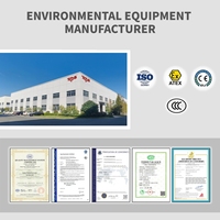 Extracteur de poussière antidéflagrant portable 5,5 kW, mini, petit, grand, électrique, automatique