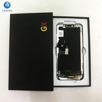 OEM RJ GX ZY HX JK OLED untuk iPhone X Layar LCD Semua Kualitas OEM Penggantian Kaca Soft Hard OLED TFT Incell LCD