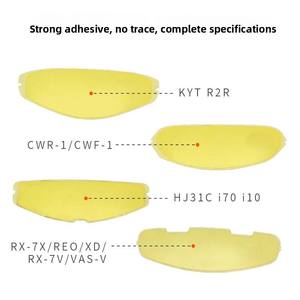 Adhesivo Antivaho <span class=keywords><strong>para</strong></span> Lentes de Casco con Fuerte Protección Antivaho y Alta Transparencia Compatible con I90 C91 R1 HJ42 I3 808 811 352 C10 X15 - Product Image 5