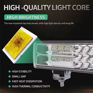 60LED Flood Spot Lights Combo Bar Driving <span class=keywords><strong>Led</strong></span> Off Road Lights SUV Ute ATV Truck <span class=keywords><strong>4x4</strong></span> Boat Work Light DC12V-80V - Product Image 3