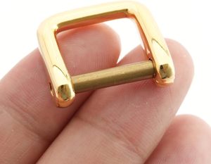 Anillas de tornillo rectangulares, Conector de correa con hebilla, Grillete rectangular, Bucle de tornillo para bolso, Unidades - Product Image 2