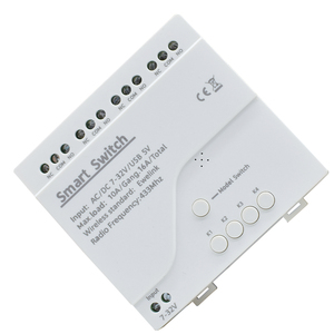 G0203 Módulo de interruptor de relé inalámbrico WiFi inteligente de 4 canales 7-32V 4CH Receptor RF Funciona con la aplicación EWeLink - Product Image 6