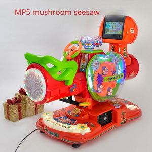 Nueva Máquina de Juego Comercial MP5 para Niños, Columpio Eléctrico con Monedas, Diseño de Conejo Pequeño, con Música - Product Image 4