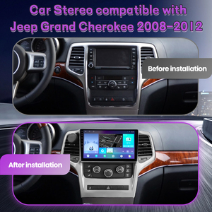 Radio para <span class=keywords><strong>Jeep</strong></span> <span class=keywords><strong>Grand</strong></span> <span class=keywords><strong>Cherokee</strong></span> 08-12, Fabricante Original, 4 Núcleos, 2+64 GB, Android 13.0, Radio Universal para Auto, GPS, Navegación, Reproductor Multimedia - Product Image 3