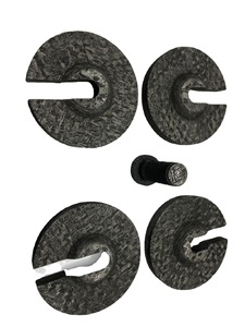 [Componentes de Carbono] Tornillo, Tuerca, <span class=keywords><strong>Tapa</strong></span> y Junta de Grafito de Alta Resistencia para Campo Térmico de Alta Temperatura C/C, Material Compuesto de Fibra de Carbono, Gris Ceniza - Product Image 5