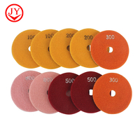 Disque de meulage à eau douce 100 mm diamanté humide/sec poli pour marbre et granit carrelage sol OEM/ODM Marque JY Modèle G-SM