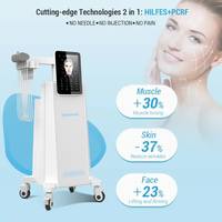 BECO Vente Flash HIEMTFACE Appareil de beauté portable non invasif pour électrostimulation faciale, lifting du visage, sculpture et resserrement de la peau