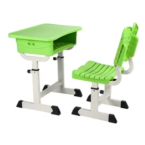 工厂价格椅子初级套装儿童装备家具人体工程学课桌