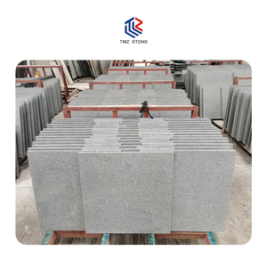 Dalles de pierre de granit gris G654 de qualité supérieure, prix d'usine, pour les carreaux de sol à l'entrée du bâtiment, décoration extérieure - Product Image 2