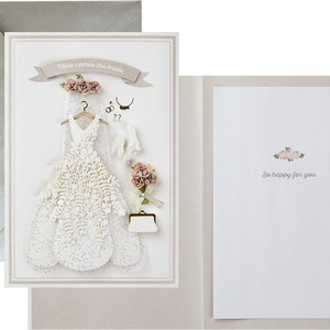 Điều hành Bộ Thiệp chúc mừng năm mới | bao bì hộp gỗ + lá đóng dấu Tên - Product Image 1