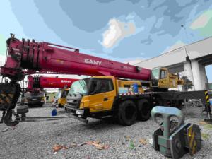 Nouveau modèle 2023 Sany Grue mobile sur camion 80 tonnes STC800T5 Vente chaude - Product Image 4