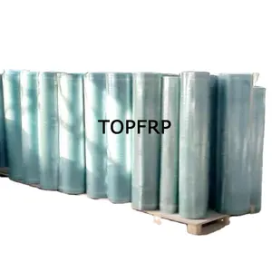 Paneles de techo de fibra de vidrio transparente resistente al calor