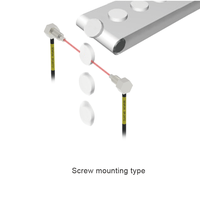 Senpum M4 R2 ToughFlex Elbow Capteur à fibre optique Thrubeam Réflexion Sonde à fibre optique Remplacement pour FU-77TZ