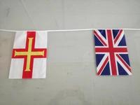 Guirlande de drapeaux personnalisée, mini drapeaux en tissu polyester, guirlande de drapeaux italiens