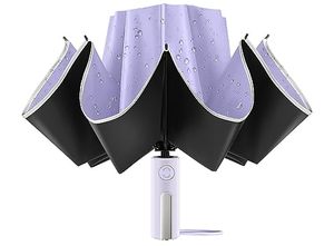 <span class=keywords><strong>Parapluie</strong></span> <span class=keywords><strong>inversé</strong></span> grand coupe-vent pluie et soleil Compact pour femmes hommes voyage <span class=keywords><strong>parapluie</strong></span> pliant avec sac de couverture - Product Image 5