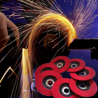 Disques à lamelles en céramique de qualité supérieure Dongtai Abrasive Tools, grain P40 P60 P80, support en fibre de verre, disque abrasif OEM ODM OBM