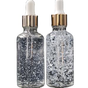 Hojas de plata, <span class=keywords><strong>Fiol</strong></span> de plata para suero y cosméticos para el cuidado de la piel, puede encapsular vitaminas y otros ingredientes activos. - Product Image 1