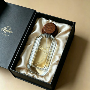 Botellas de Perfume de Lujo al por Mayor, 50 ml, Diseño Vertical Único, con la Mejor Oferta <span class=keywords><strong>en</strong></span> Cajas de Embalaje - Product Image 1