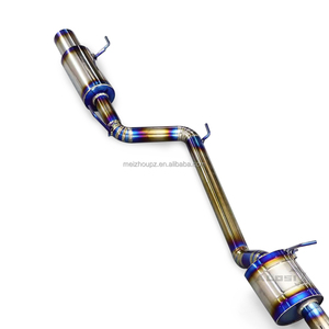 Ống xả titan được sử dụng cho hệ thống ống xả cat-back của Honda Acura TSX 2.0 <span class=keywords><strong>2.4</strong></span> 2004-2008 với đầu ống xả màu xanh dương - Product Image 3
