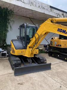 Mini-excavatrice Komatsu PC55 d'occasion de Chine, machinerie industrielle de 5,5 tonnes avec moteur Cummins, réducteur et composants essentiels à vendre - Product Image 6