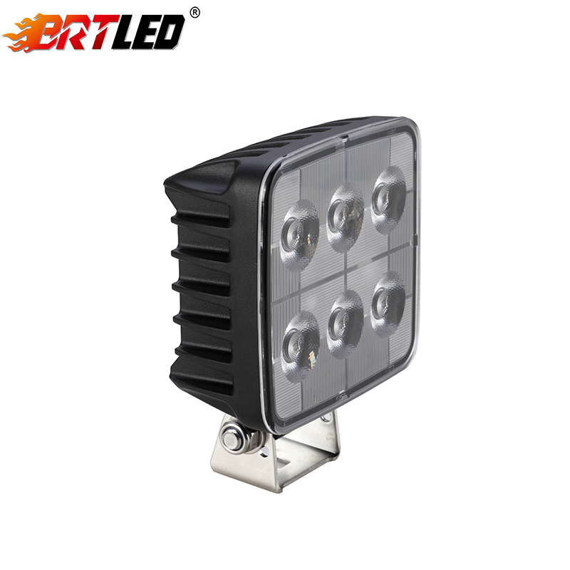 BRTLED 36W Super Slim LED Work Light 3650Lm IP68/69K Waterproof Flood Beam 45 Newest Design