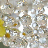 Lustre moderne en cristal K9 pour escalier, grand et long, avec pendentifs suspendus, idéal pour villa duplex, hôtel, en forme de goutte de pluie, en spirale, avec éclairage à intensité variable