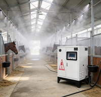Machine de brumisation haute pression pour élevages avicoles, système de brumisation atomisante pour le refroidissement des hangars