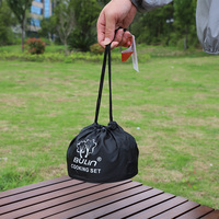 Bulin BL200-C3 de cuisine de survie en aluminium au design personnalisé Batterie de cuisine de qualité pour le camping en plein air
