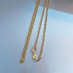 Chaîne de bijoux tendance AU750 en <span class=keywords><strong>or</strong></span> <span class=keywords><strong>blanc</strong></span> massif 18 carats pour <span class=keywords><strong>femme</strong></span>, chaîne de type câble de 2,3 mm d'épaisseur, personnalisable - Product Image 4