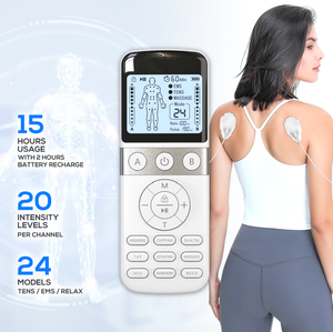 Estimulador de Acupuntura, Masajeador Electrónico de Pulsos, <span class=keywords><strong>Electroestimulador</strong></span> TENS con Electrodos TENS - Product Image 2