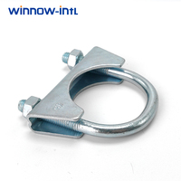 Collier de serrage en U robuste pour échappement et silencieux