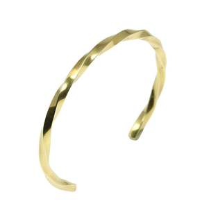 กำไลทองเหลืองแฮนด์เมดแห่งความสุข - Product Image 1