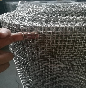 Stainless Steel Crimped Woven <b>Wire</b> <b>Mesh</b> For Filtering Anti-Corrosion Metal Filter Screen For Industrial Filtration Separation - Product Image 1
