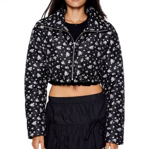 Vestes matelassées pour femmes, style le plus récent, manches longues, pour adultes, possibilité de personnaliser votre logo, vêtements d'hiver, veste matelassée pour femmes - Product Image 1