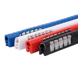 Tùy chỉnh hình chữ <span class=keywords><strong>U</strong></span> tấm thép cơ khí cạnh dải niêm phong chống va chạm và chống cắt cho sản phẩm cao su kính bàn - Product Image 2