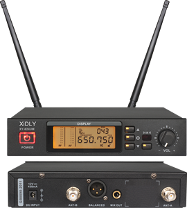 Microphone True Diversity à <span class=keywords><strong>prix</strong></span> compétitif Microphone sans fil Uhf portable 640 - 667.45Mhz - Product Image 3