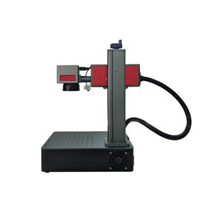 Mini machine de marquage laser à fibre tout-en-un, refroidie par air, haute rigidité, pour la gravure sur métal, bois, pierre, caoutchouc - Product Image 6