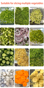 آلة تقطيع البقدونس للملفوف والبصل والجزر-قطاعة خضروات متعددة الوظائف - Product Image 6